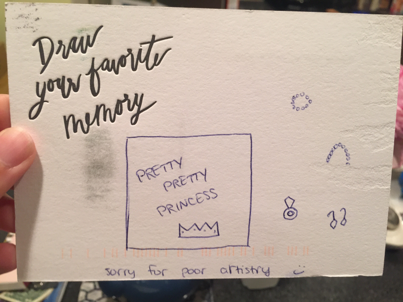 Illustration for article titled RSVP Cards: Our Friends' and Families' Favorite Memories of Us